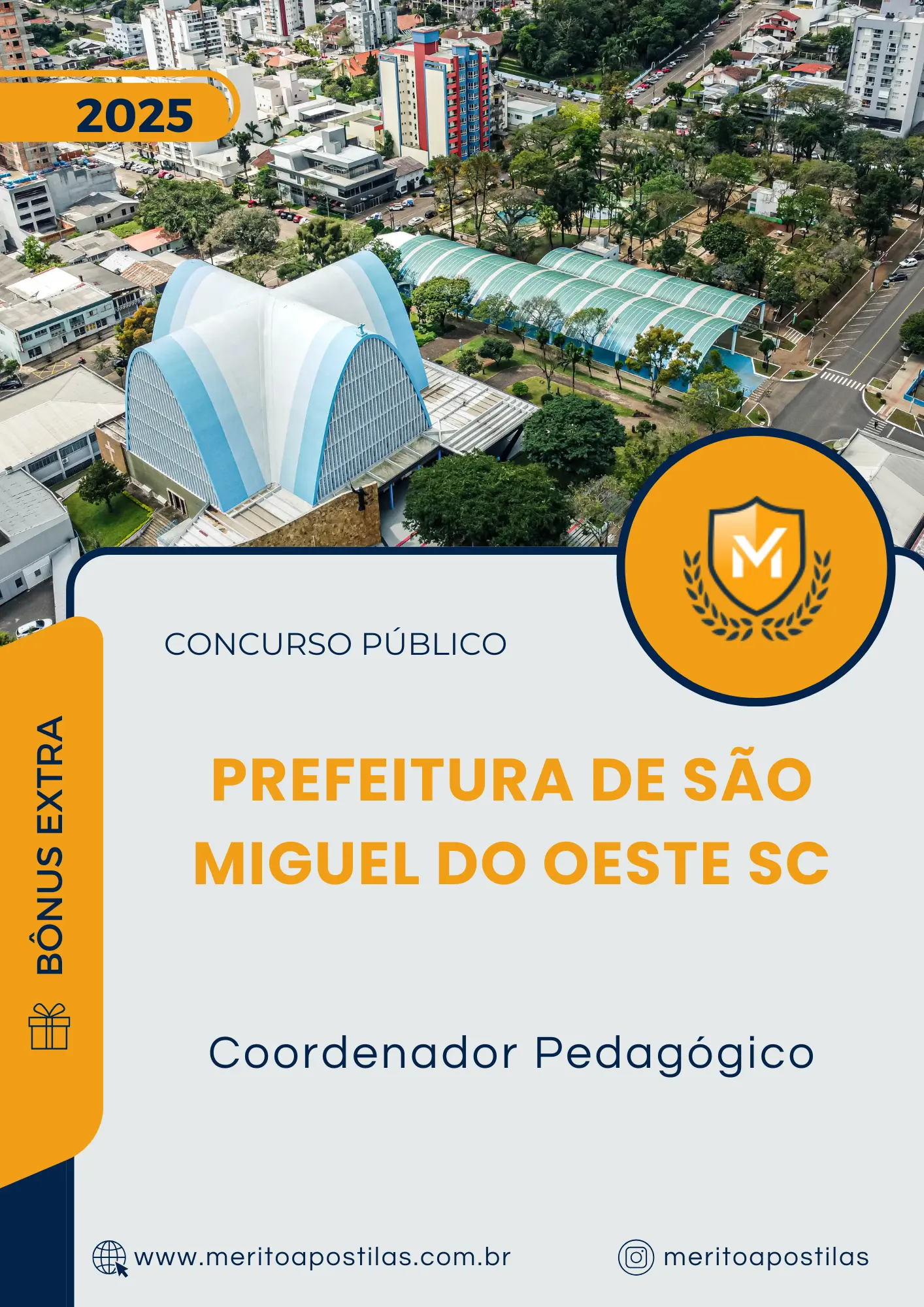 Apostila Coordenador Pedagógico Prefeitura de São Miguel do Oeste SC 2025