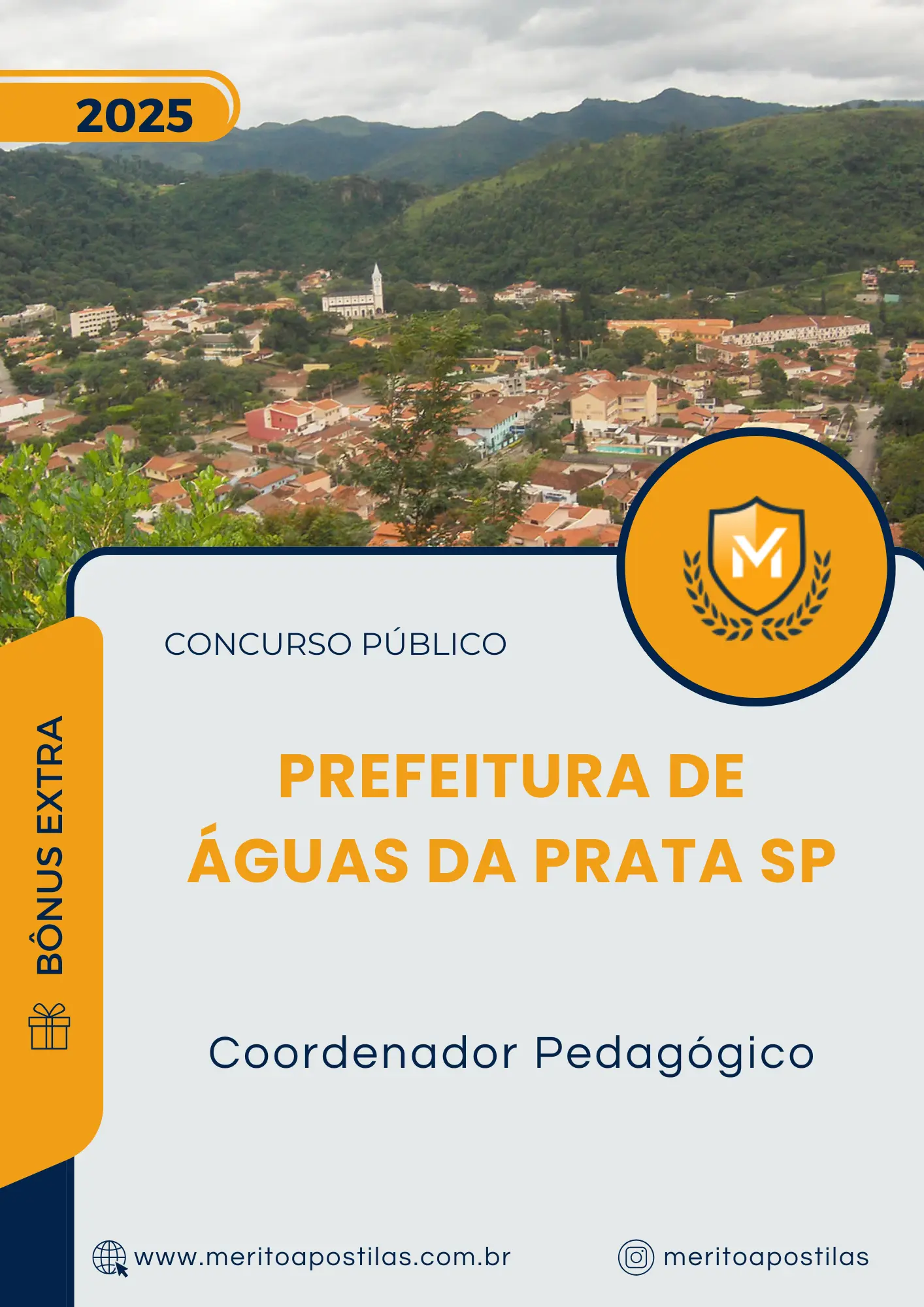 Apostila Coordenador Pedagógico Prefeitura de Águas da Prata SP 2025