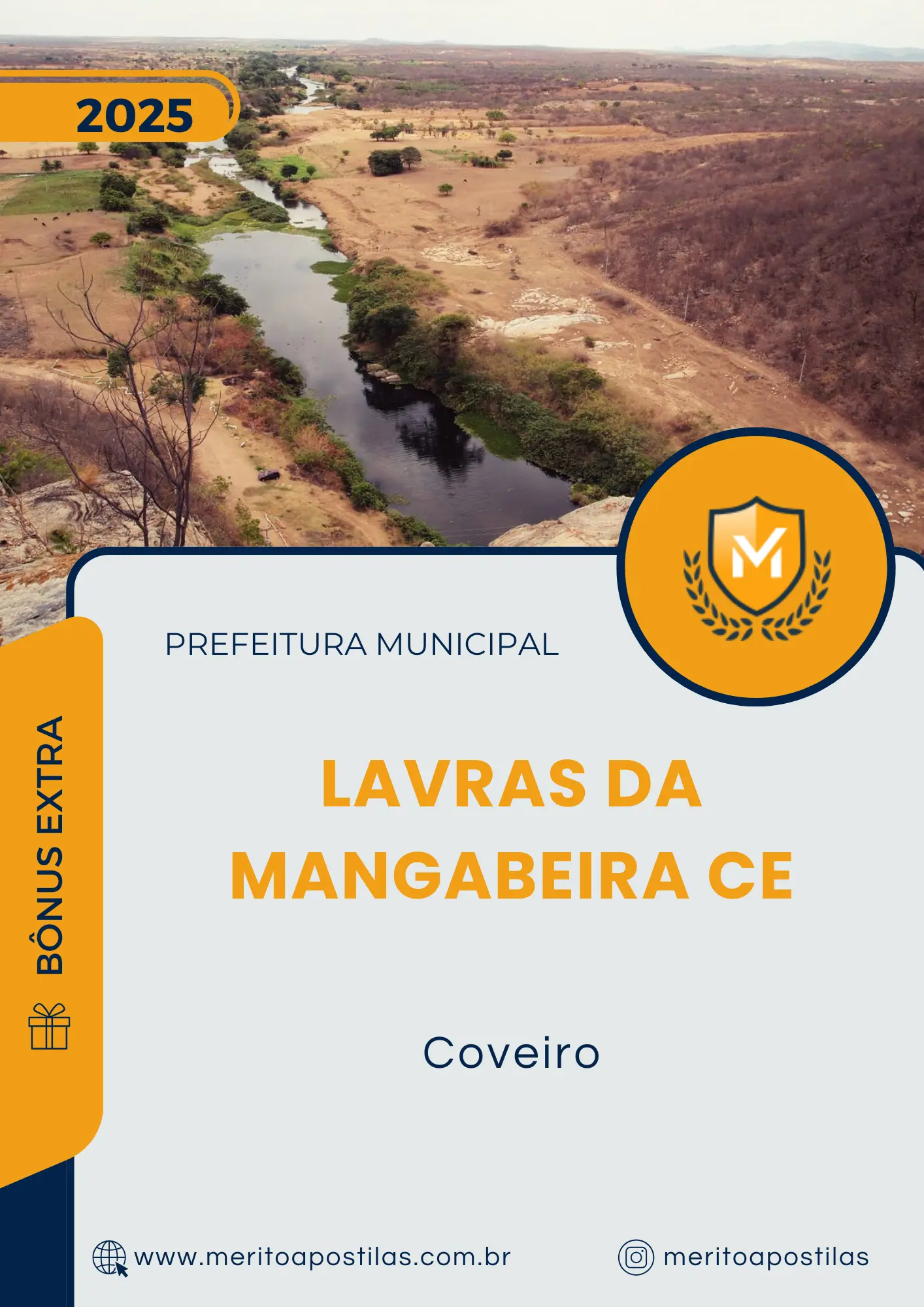 Apostila Coveiro Prefeitura de Lavras da Mangabeira CE 2025