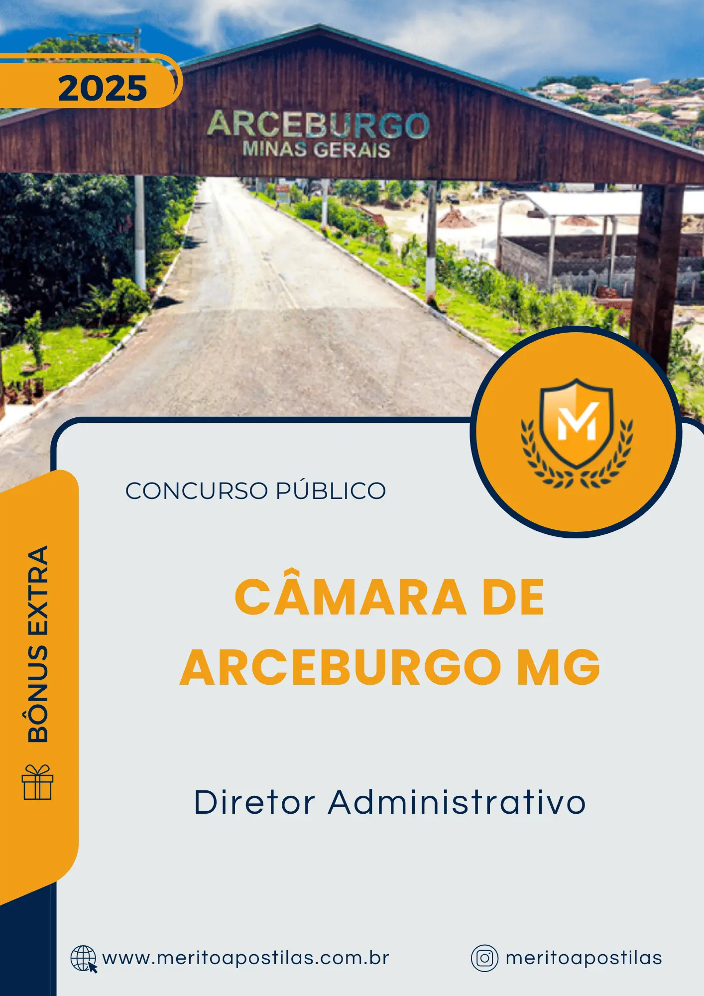 Apostila Diretor Administrativo Câmara de Arceburgo MG 2025
