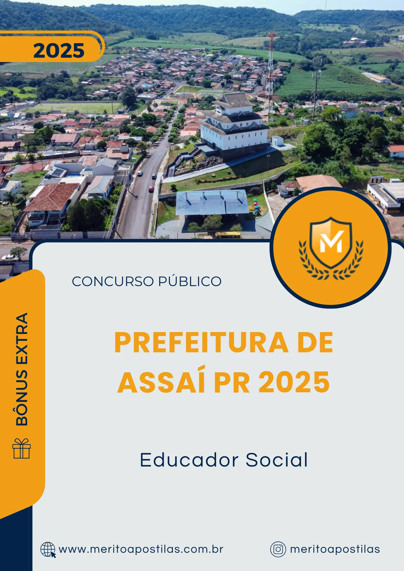 Apostila Educador Social Prefeitura de Assaí PR 2025