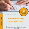 Apostila Encanador de Saneamento Básico Prefeitura de Catalão GO 2025