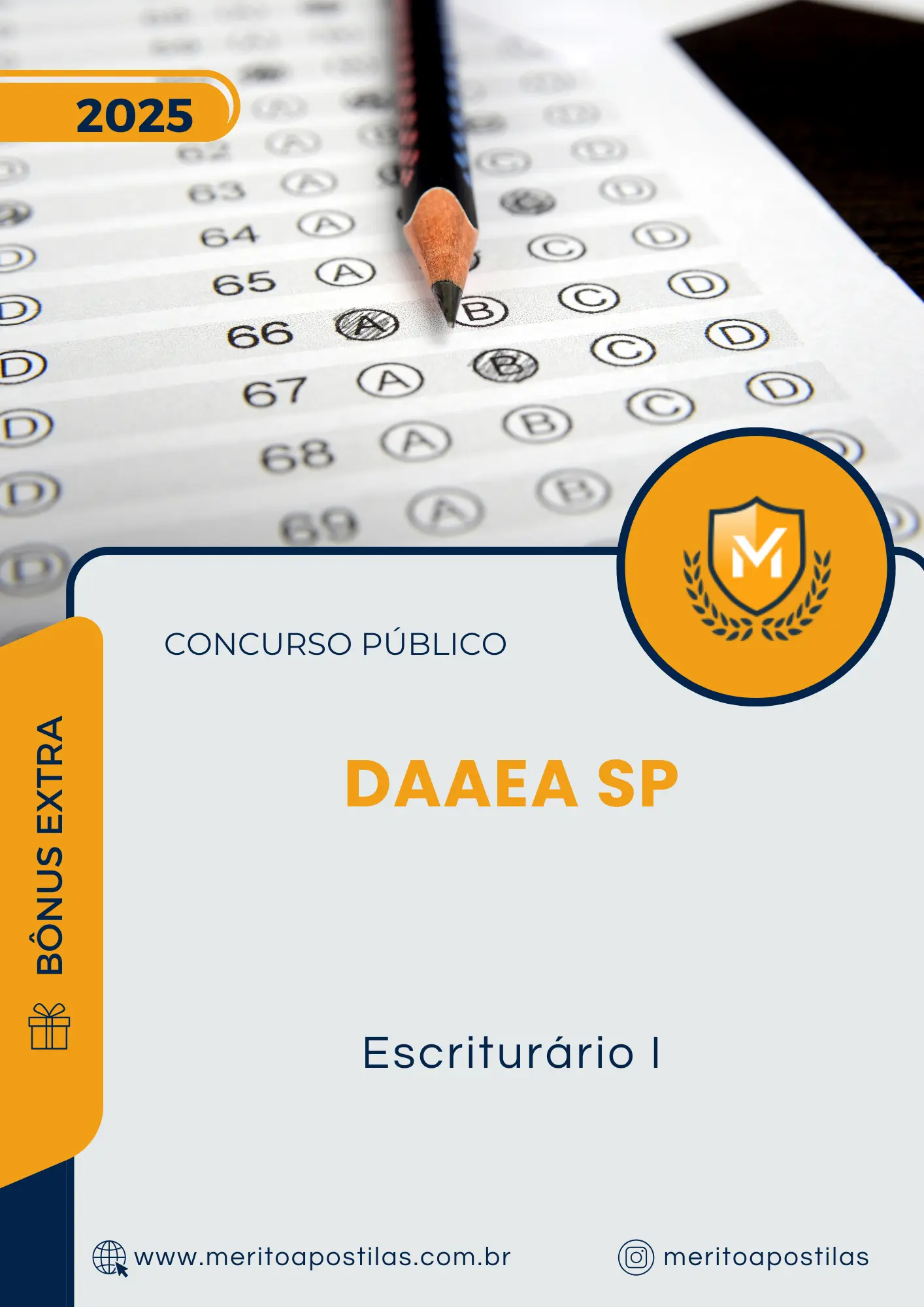 Apostila Escriturário I Concurso Público DAAEA SP 2025