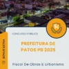 Apostila Fiscal De Obras E Urbanismo Prefeitura de Patos PB 2025