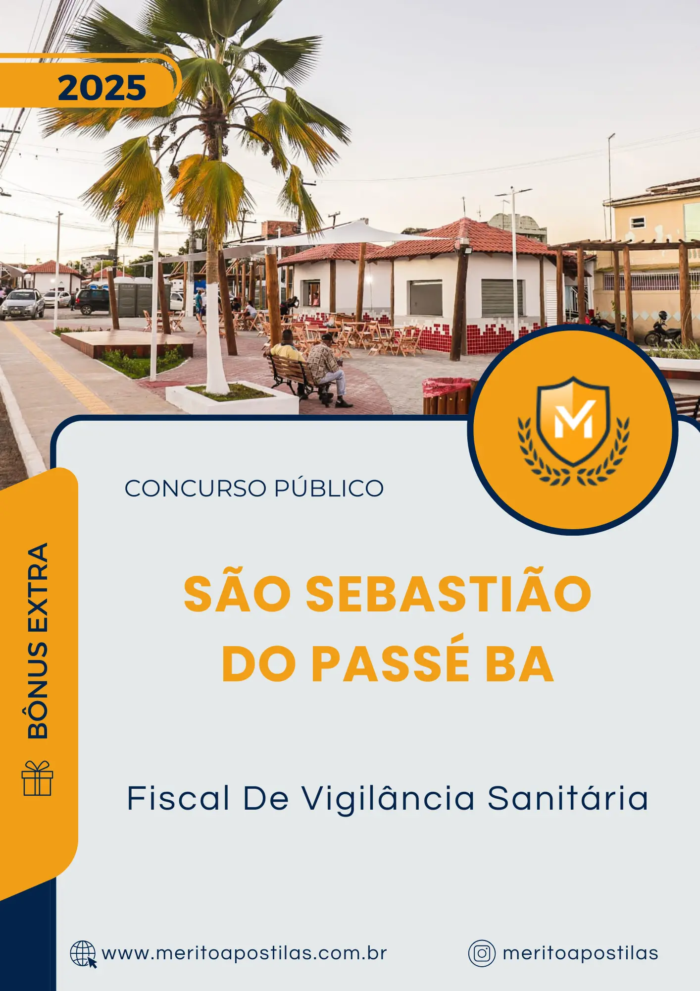 Apostila Fiscal De Vigilância Sanitária Prefeitura de São Sebastião do Passé BA 2025