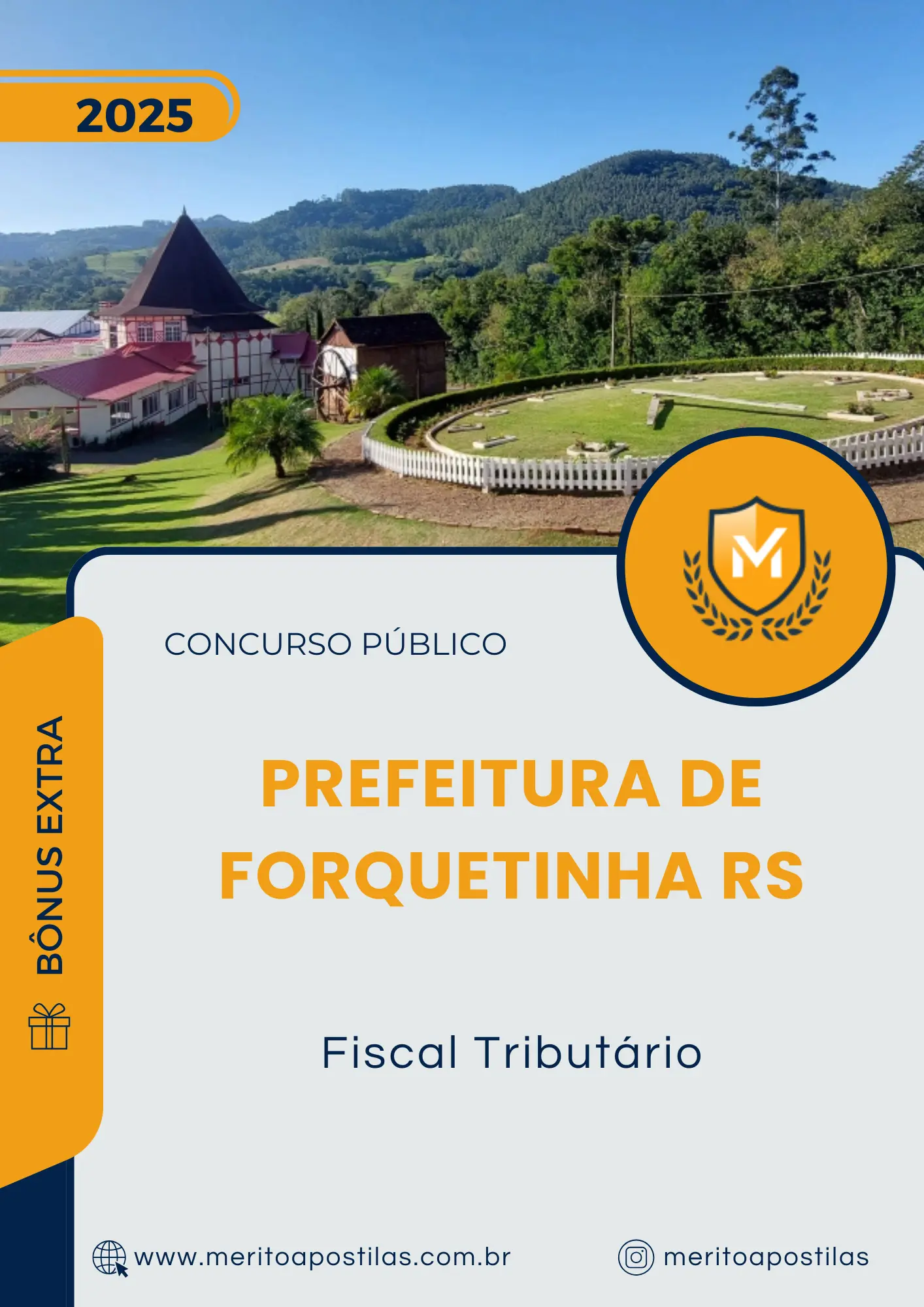 Apostila Fiscal Tributário Prefeitura de Forquetinha RS 2025