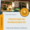 Apostila Fiscal de Obras e Posturas Prefeitura de Guaraciaba SC 2025