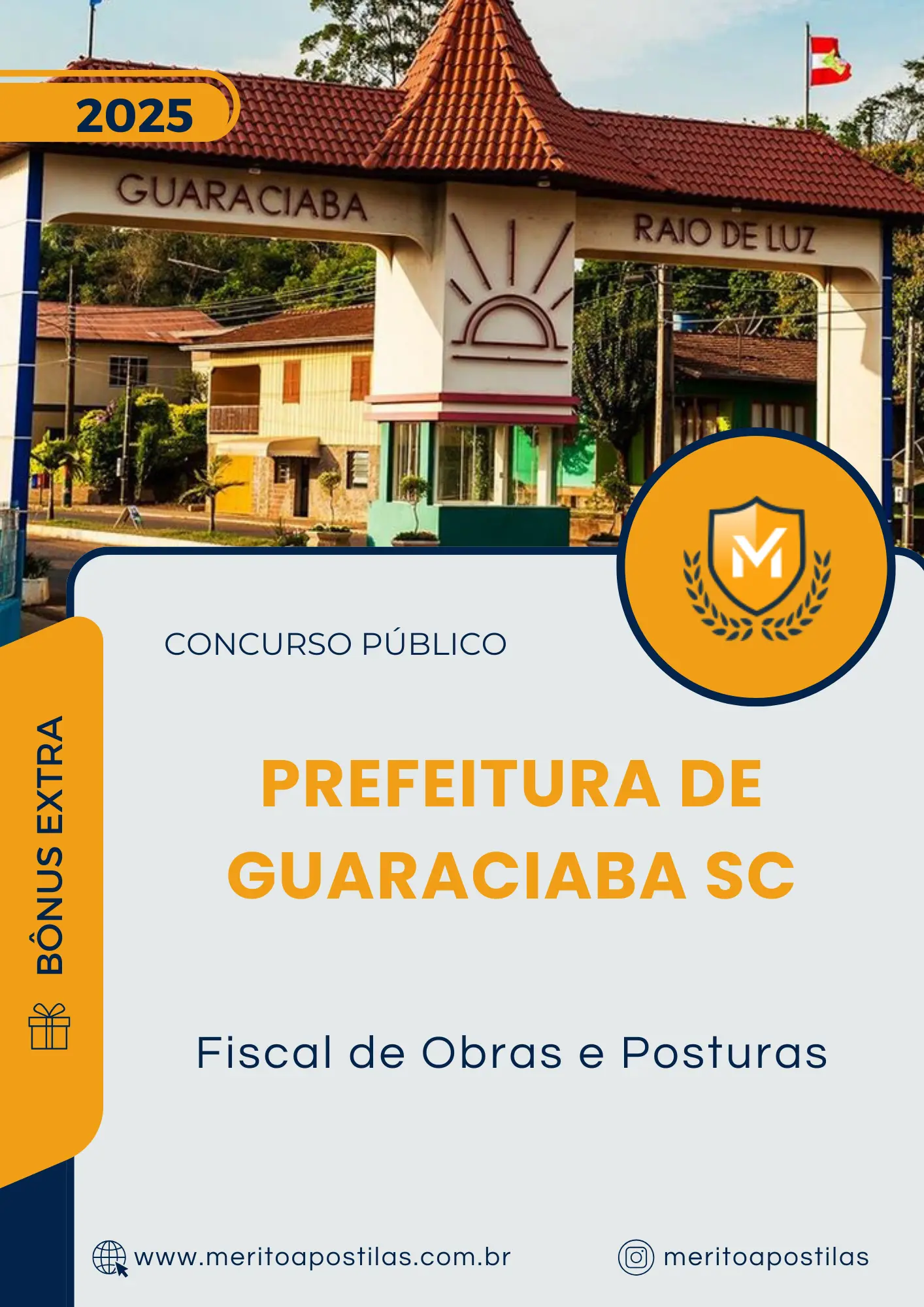 Apostila Fiscal de Obras e Posturas Prefeitura de Guaraciaba SC 2025