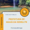 Apostila Fonoaudiólogo Prefeitura de Mauá da Serra PR 2025