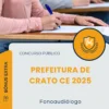 Apostila Fonoaudiólogo Prefeitura de Crato CE 2025