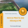 Apostila Fonoaudiólogo Prefeitura de Nova Prata do Iguaçu PR 2025