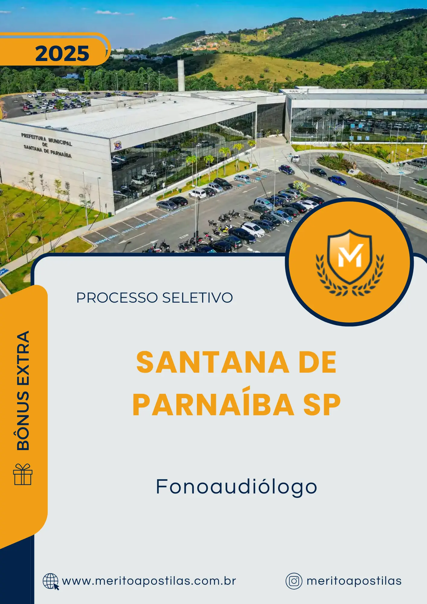 Apostila Fonoaudiólogo Prefeitura de Santana de Parnaíba SP 2025