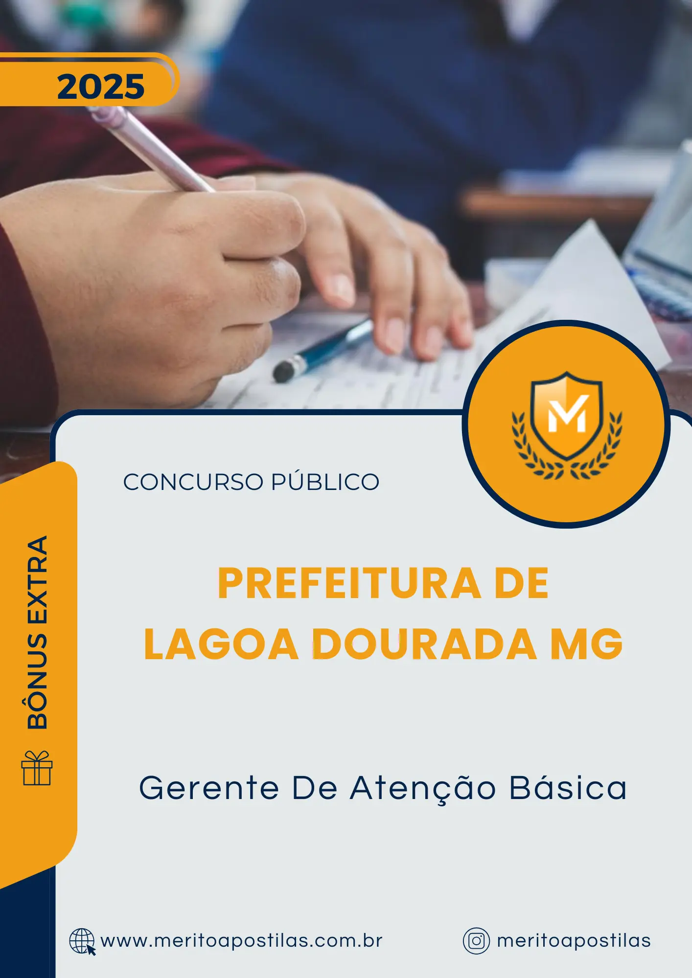 Apostila Gerente De Atenção Básica Prefeitura de Lagoa Dourada MG 2025