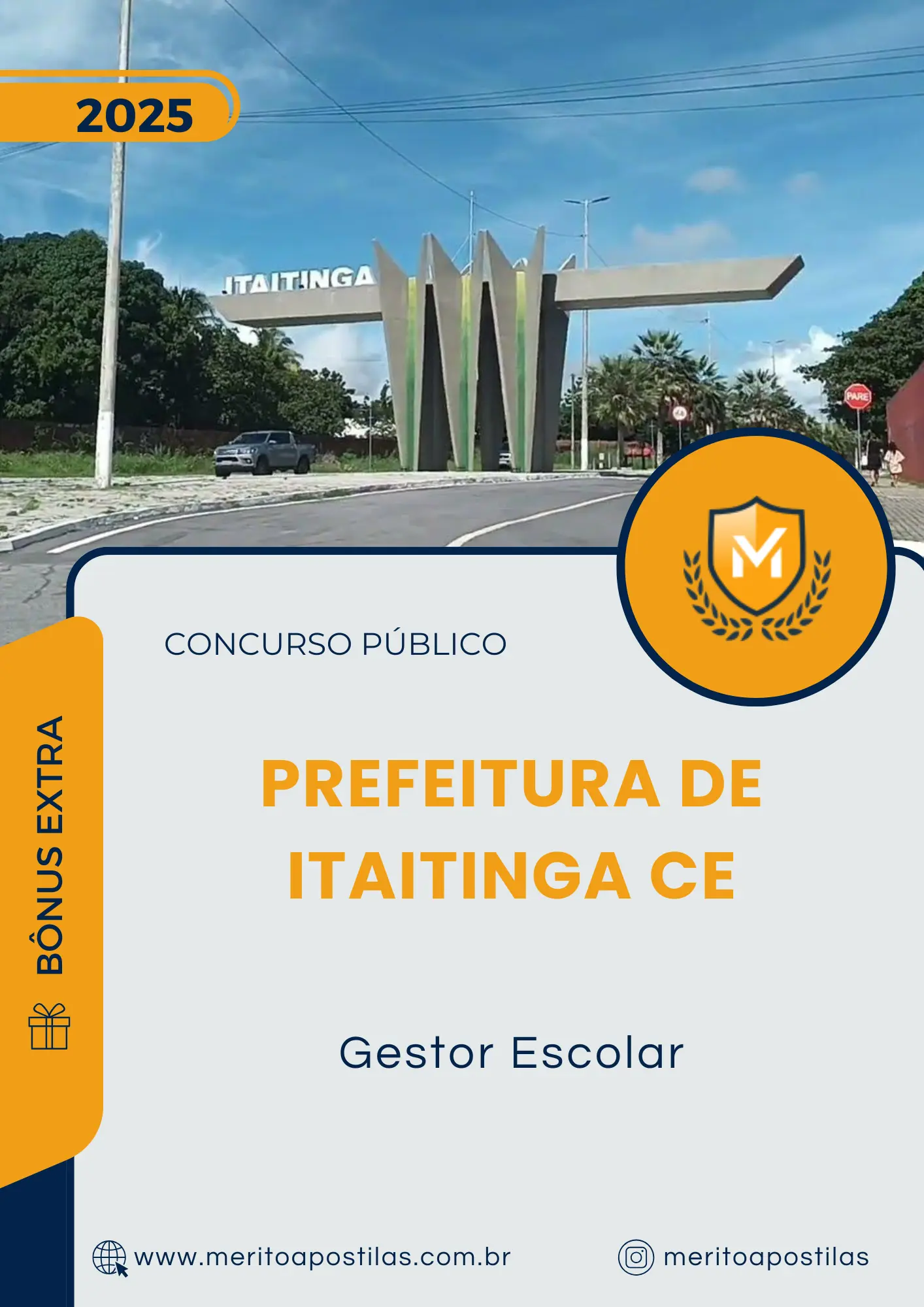 Apostila Gestor Escolar Prefeitura de Itaitinga CE 2025