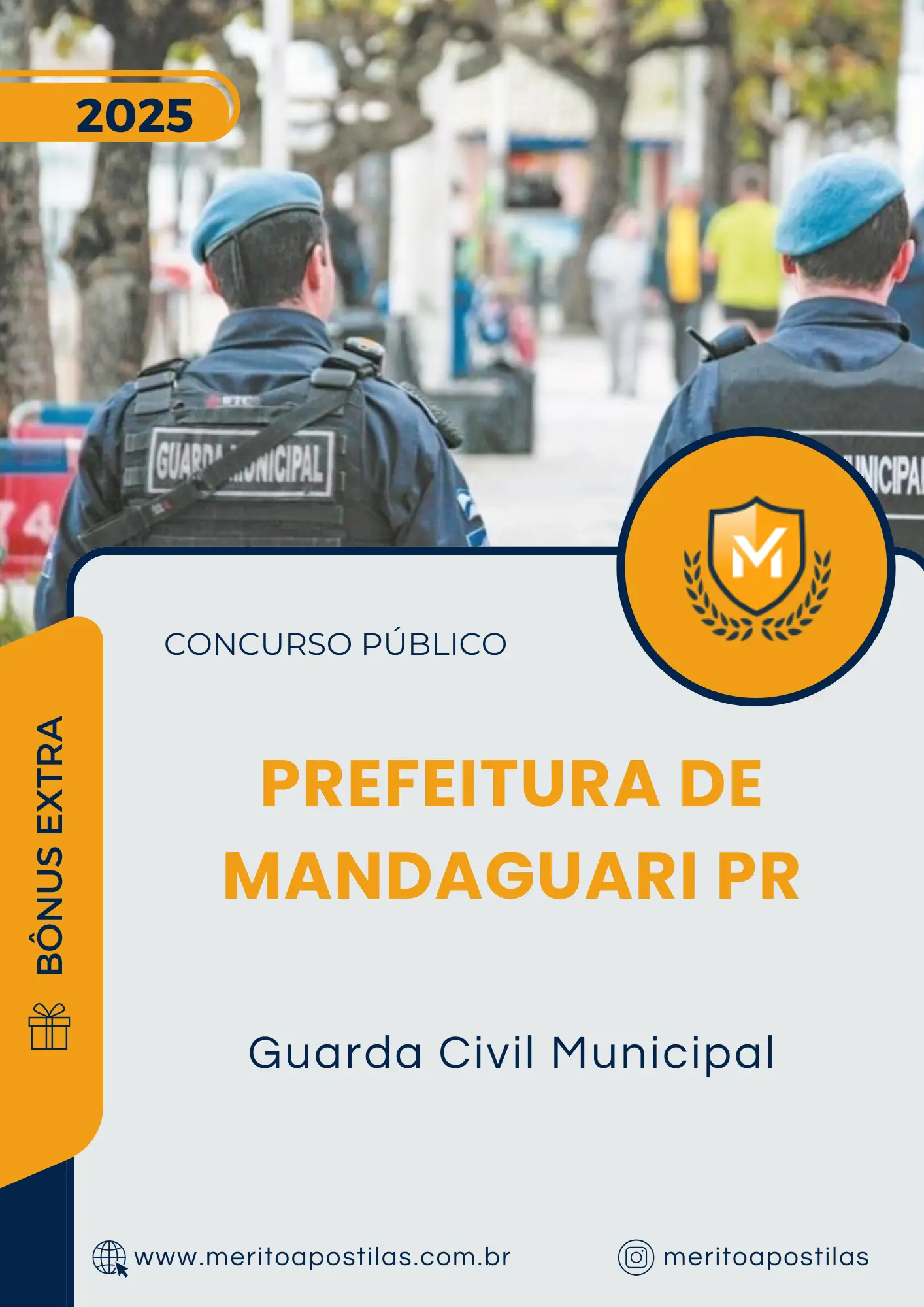 Apostila Guarda Civil Municipal Prefeitura de Mandaguari PR 2025