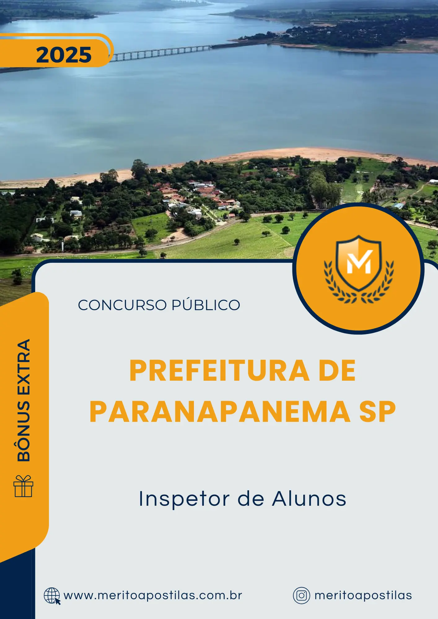 Apostila Inspetor de Alunos Prefeitura de Paranapanema SP 2025