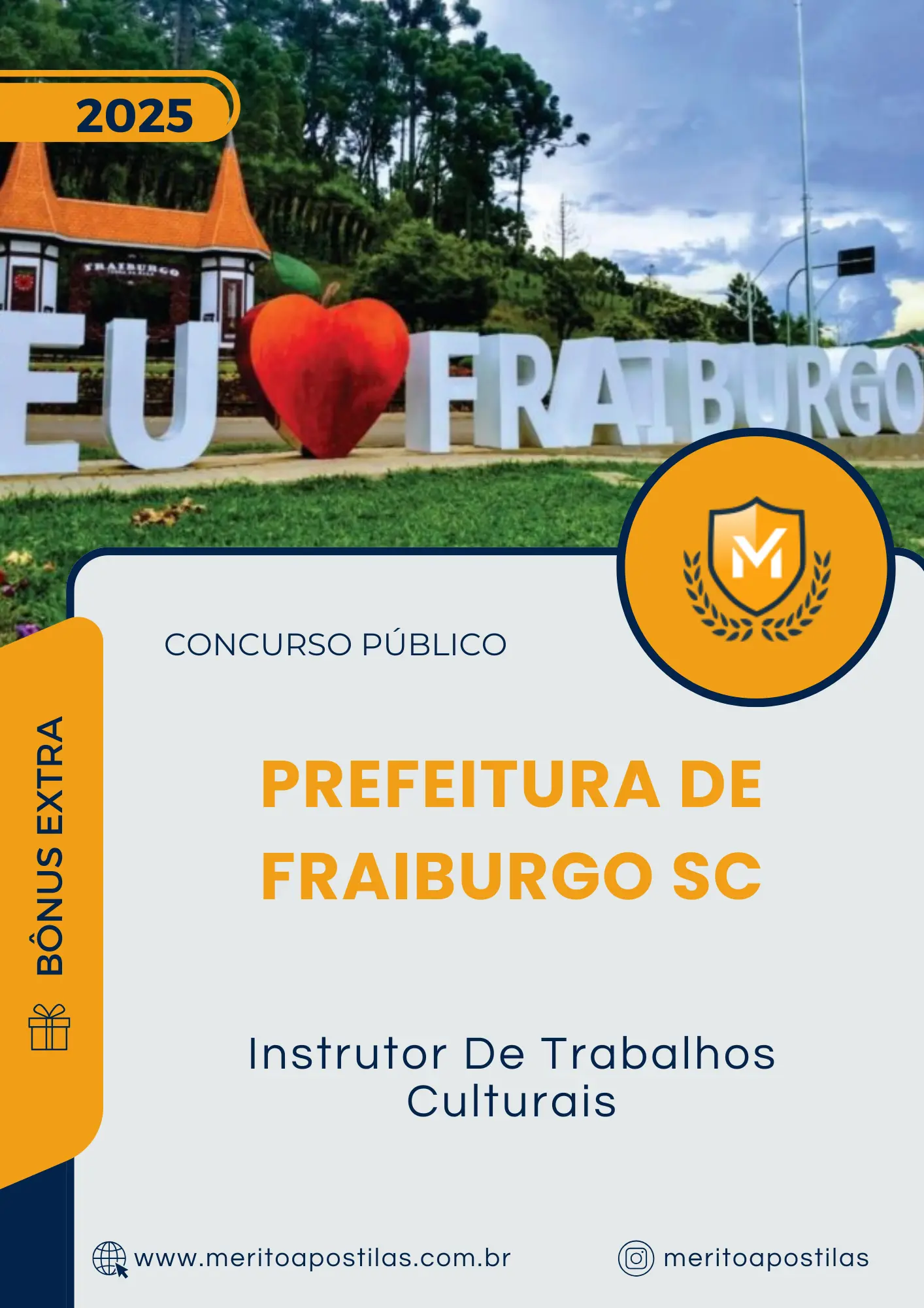 Apostila Instrutor De Trabalhos Culturais Prefeitura de Fraiburgo SC 2025