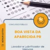 Apostila Lavador e Lubrificador de Veículos Prefeitura de Boa Vista da Aparecida PR 2025