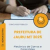 Apostila Mecânico de Carros e Caminhões Prefeitura de Jauru MT 2025