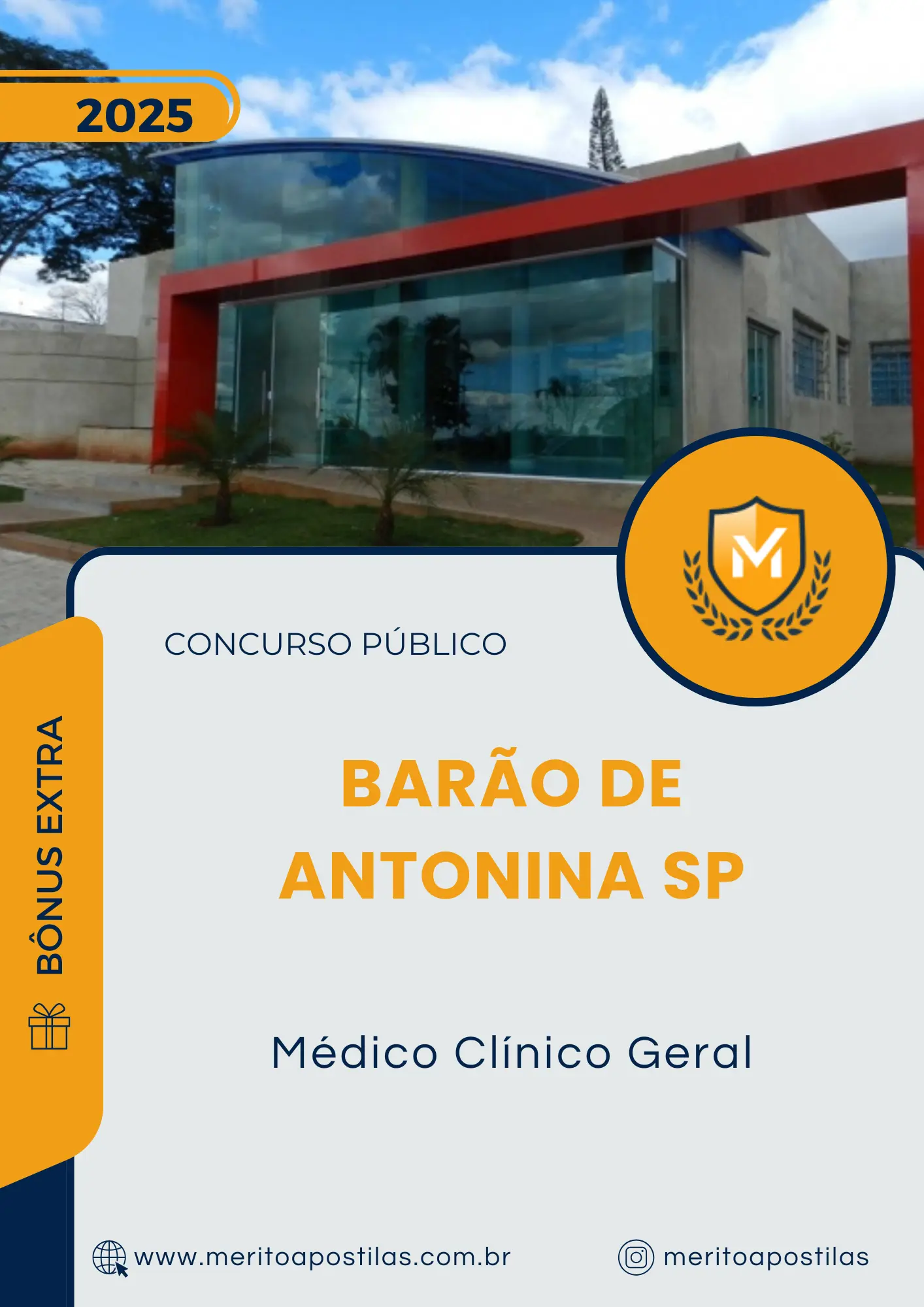 Apostila Médico Clínico Geral Prefeitura de Barão de Antonina SP 2025