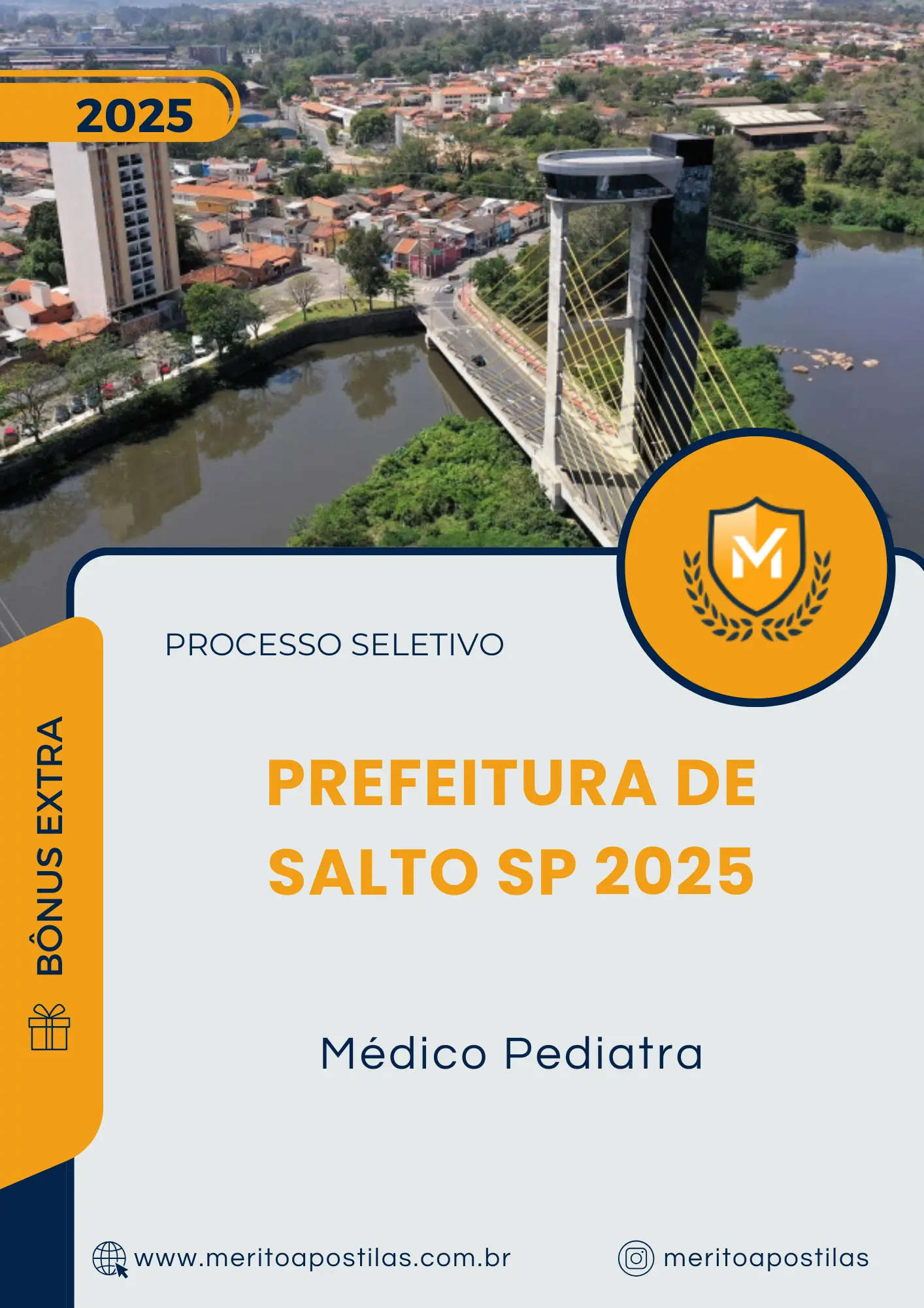 Apostila Médico Pediatra Prefeitura de Salto SP 2025
