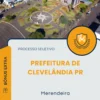 Apostila Merendeira Prefeitura de Clevelândia PR 2025