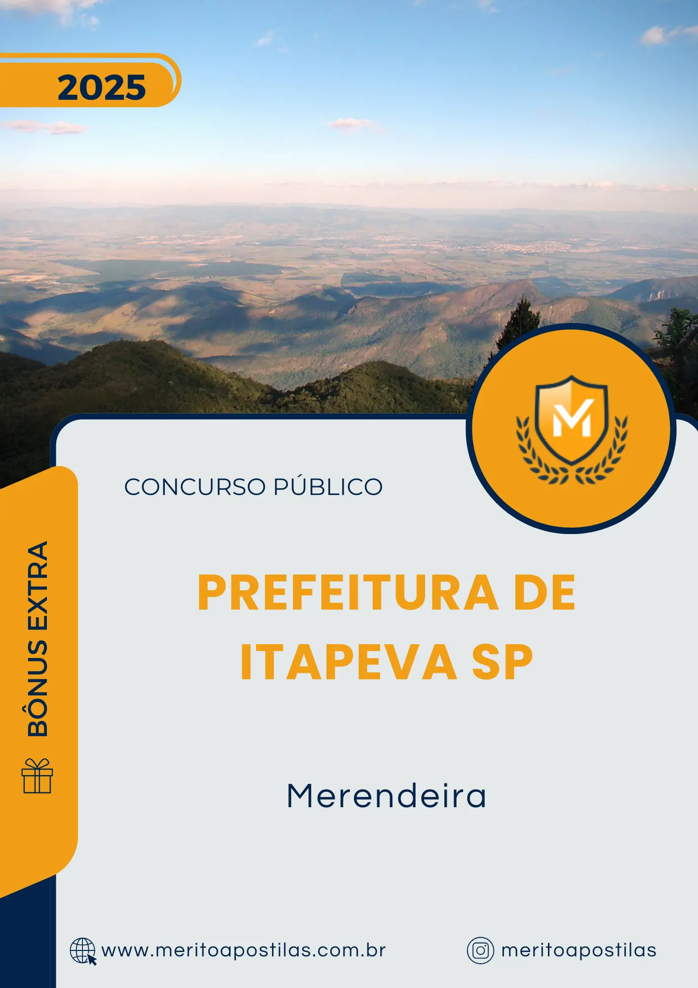 Apostila Merendeira Prefeitura de Itapeva SP 2025