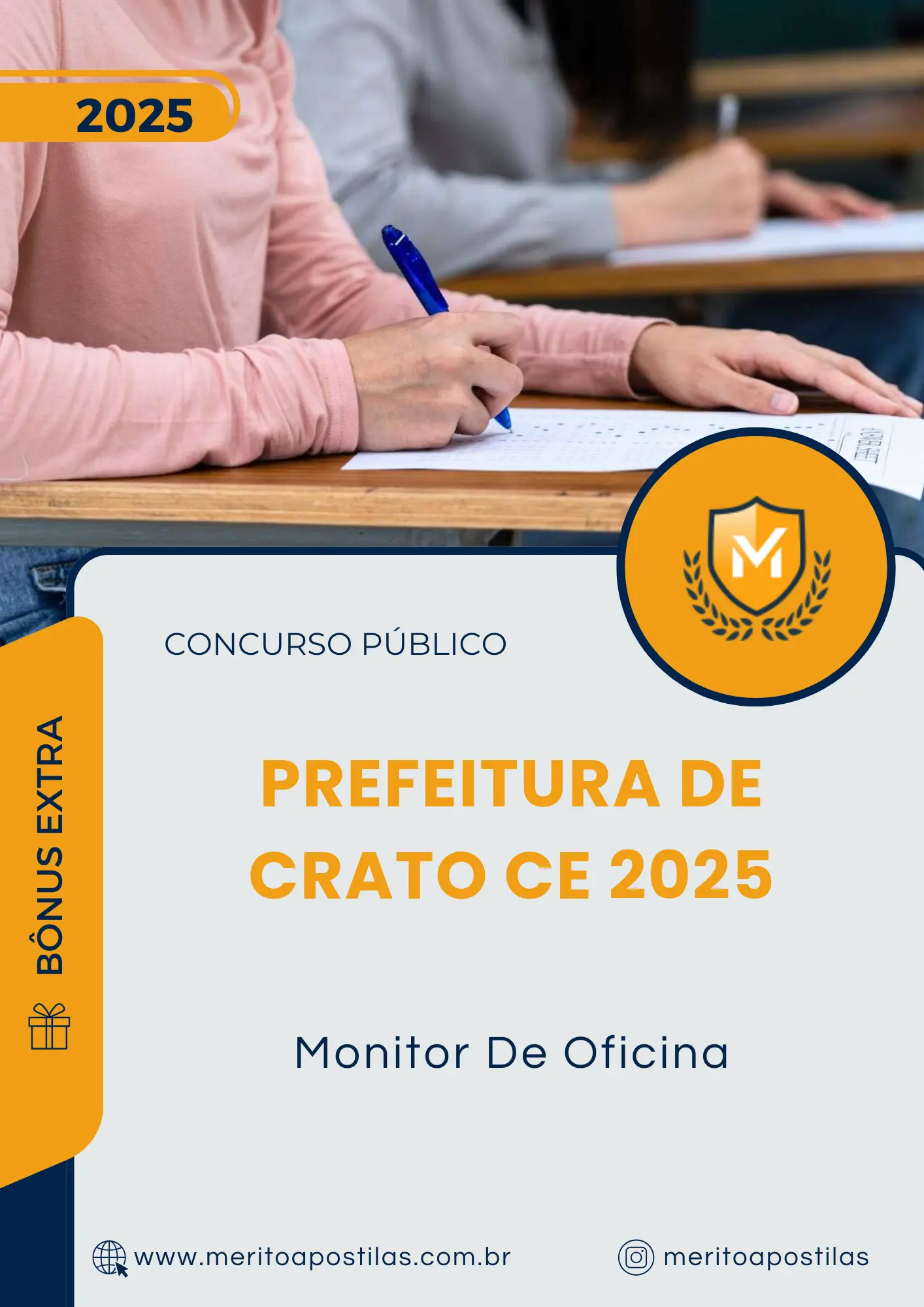 Apostila Monitor De Oficina Prefeitura de Crato CE 2025
