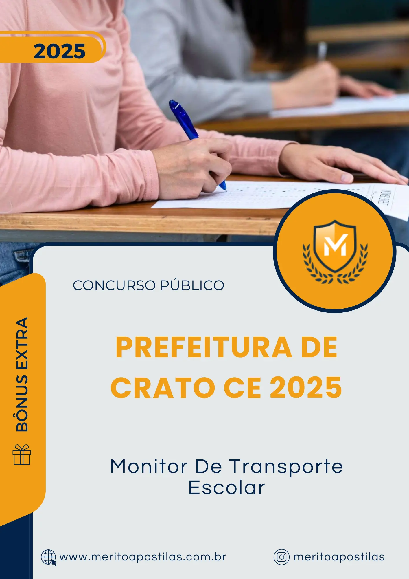 Apostila Monitor De Transporte Escolar Prefeitura de Crato CE 2025