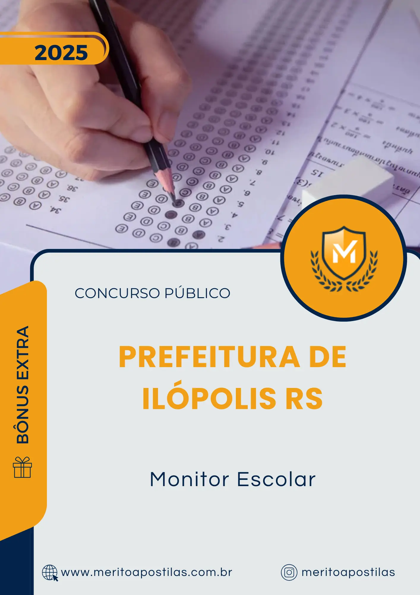 Apostila Monitor Escolar Prefeitura de Ilópolis RS 2025