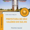 Apostila Monitor Social Prefeitura de São Valério do Sul RS 2025