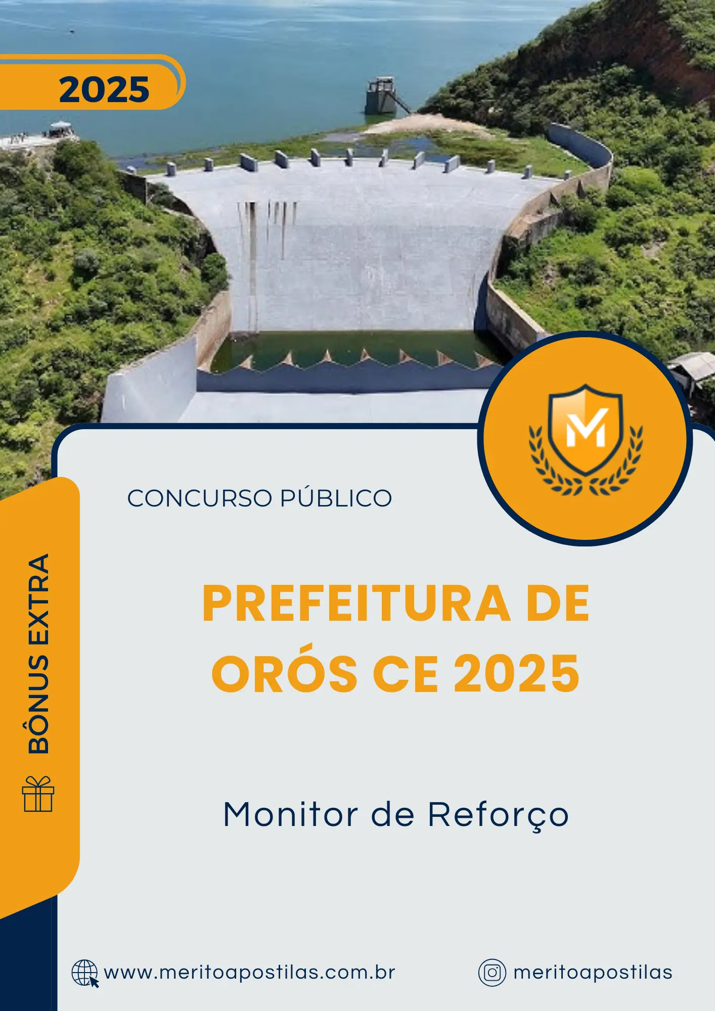 Apostila Monitor de Reforço Prefeitura de Orós CE 2025