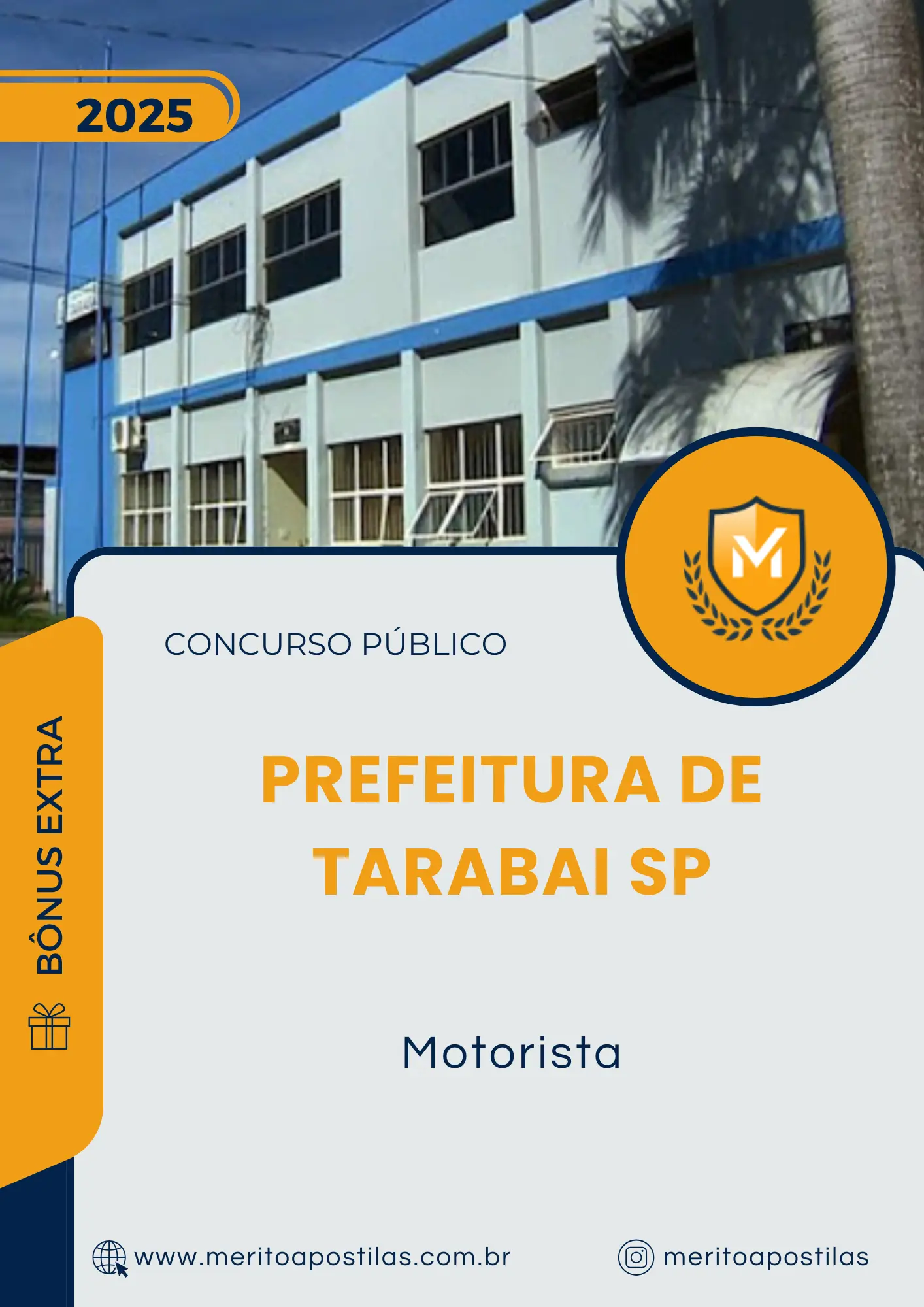 Apostila Motorista Prefeitura de Tarabai SP 2025