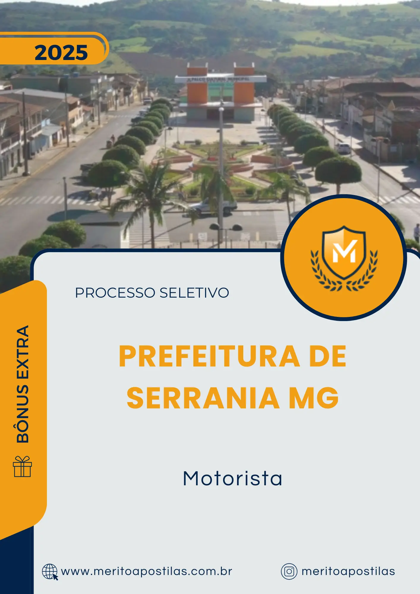 Apostila Motorista Prefeitura de Serrania MG 2025