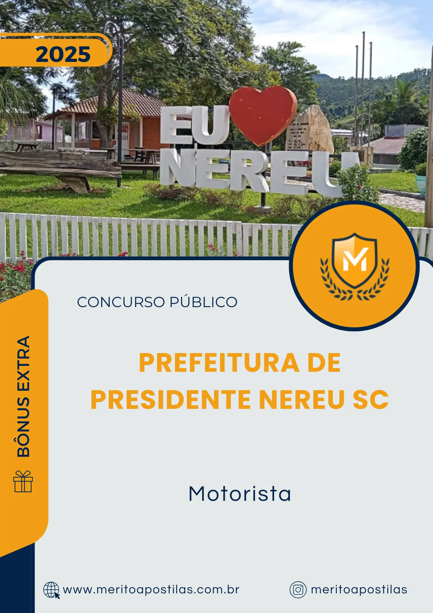 Apostila Motorista Prefeitura de Presidente Nereu SC 2025