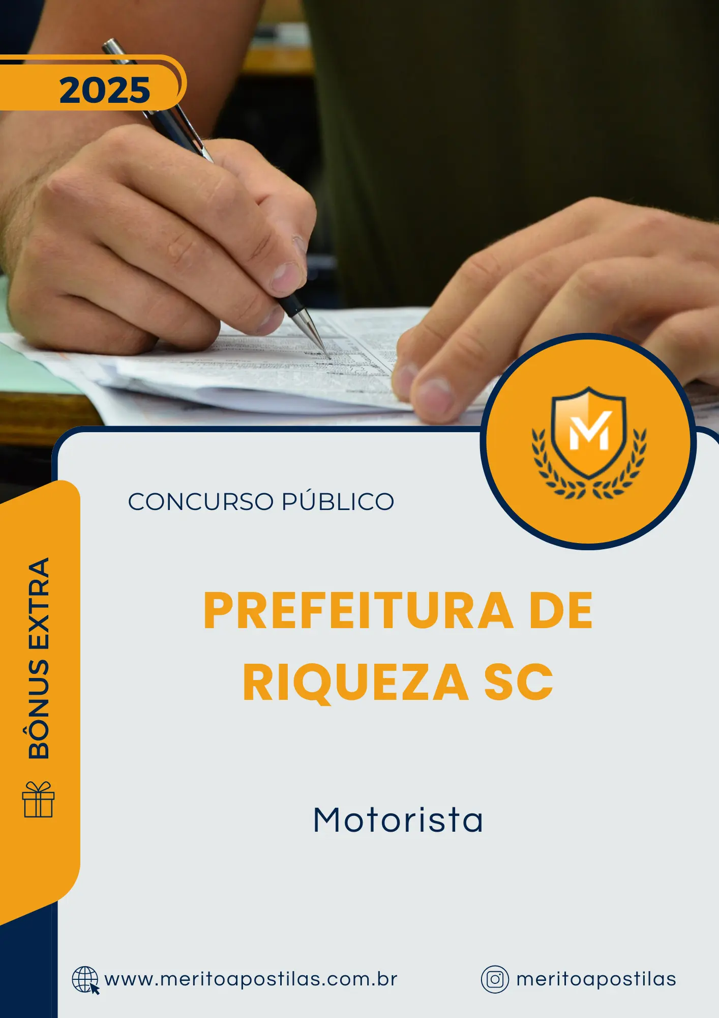 Apostila Motorista Prefeitura de Riqueza SC 2025