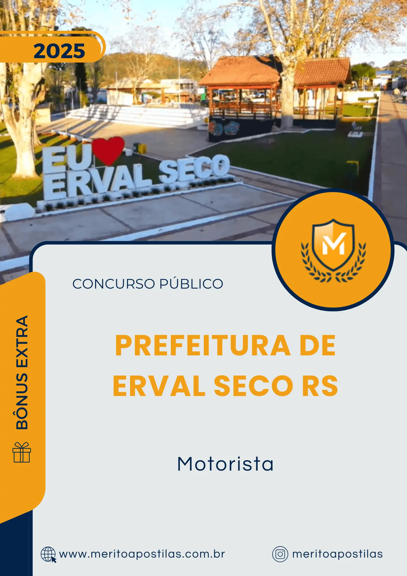 Apostila Motorista Prefeitura de Erval Seco RS 2025
