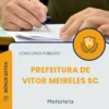 Apostila Motorista Prefeitura de Vitor Meireles SC 2025