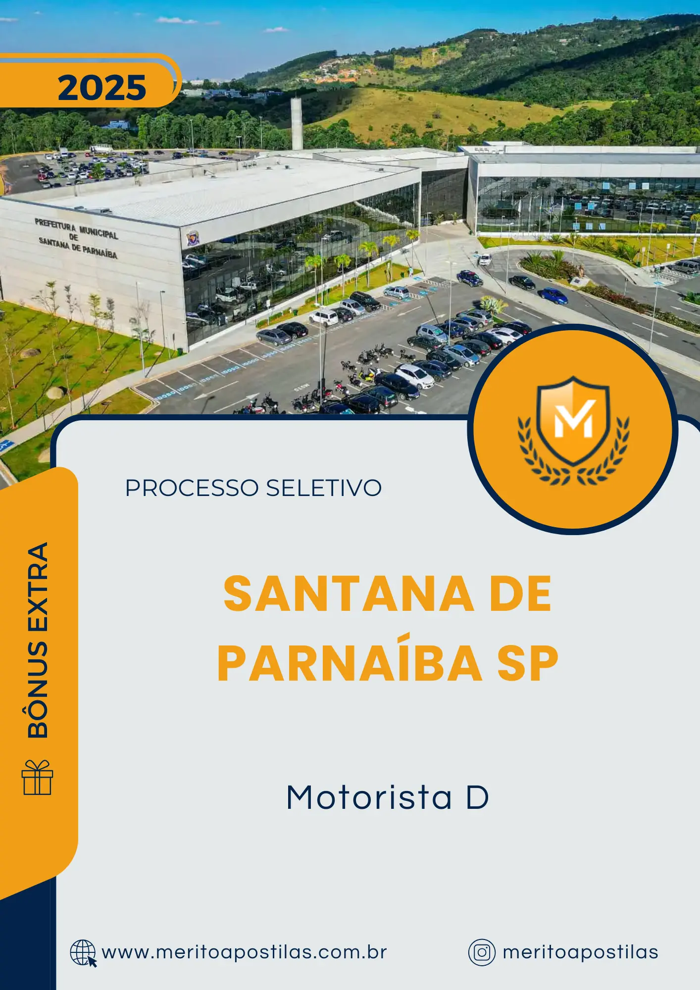 Apostila Motorista D Prefeitura de Santana de Parnaíba SP 2025