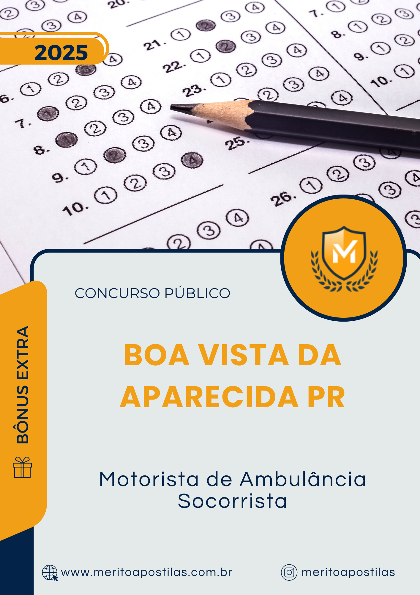 Apostila Motorista de Ambulância Socorrista Prefeitura de Boa Vista da Aparecida PR 2025