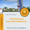 Apostila Motorista de Passageiros Prefeitura de Doutor Pedrinho SC 2025