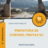 Apostila Nutricionista Prefeitura de Coronel Freitas SC 2025