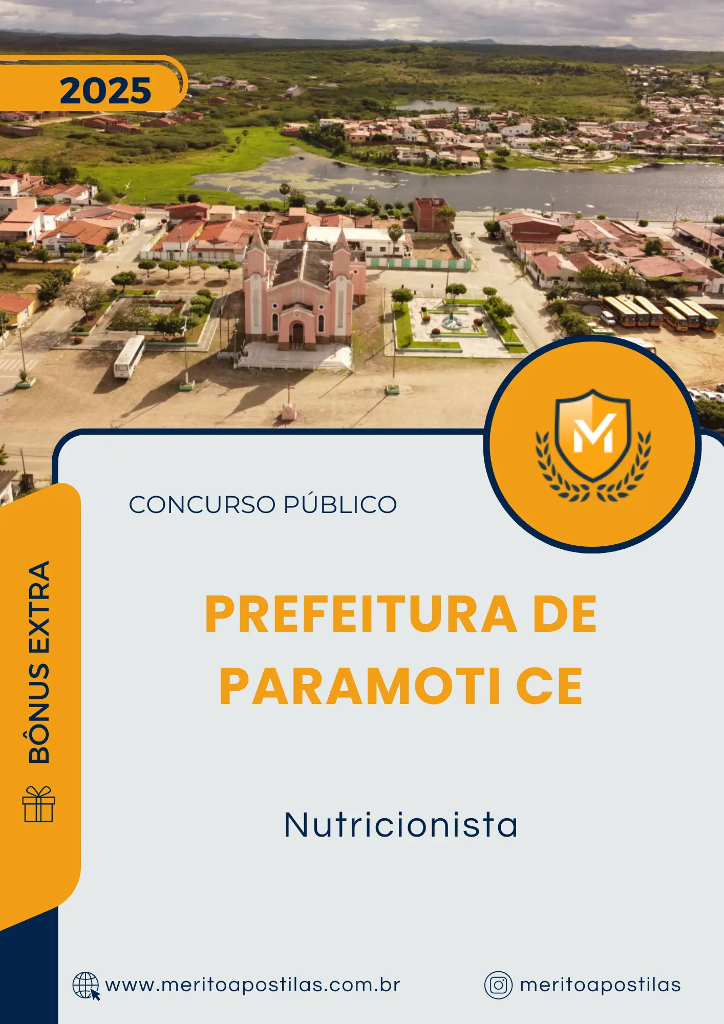 Apostila Nutricionista Prefeitura de Paramoti CE 2025
