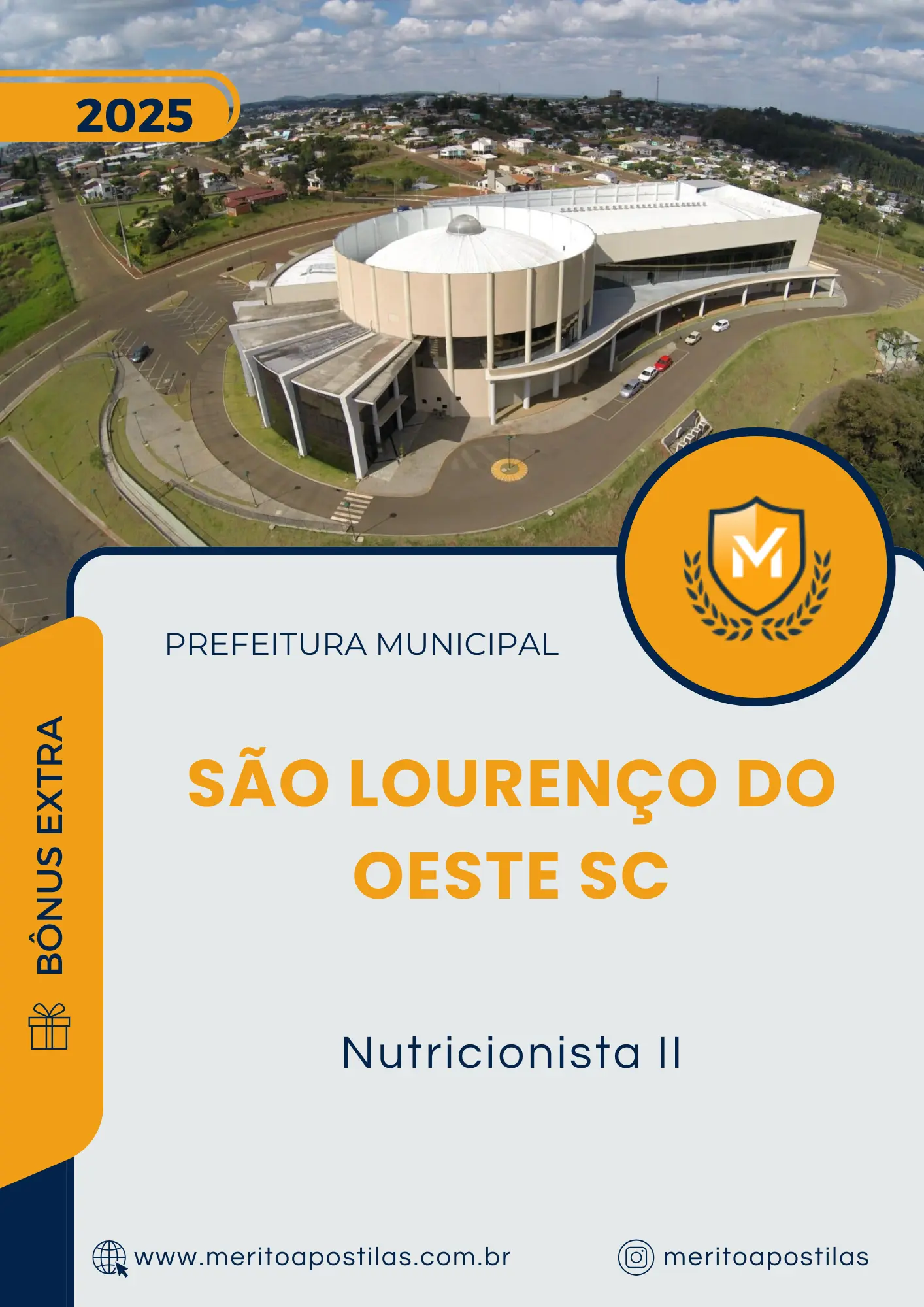 Apostila Nutricionista II Prefeitura de São Lourenço do Oeste SC 2025