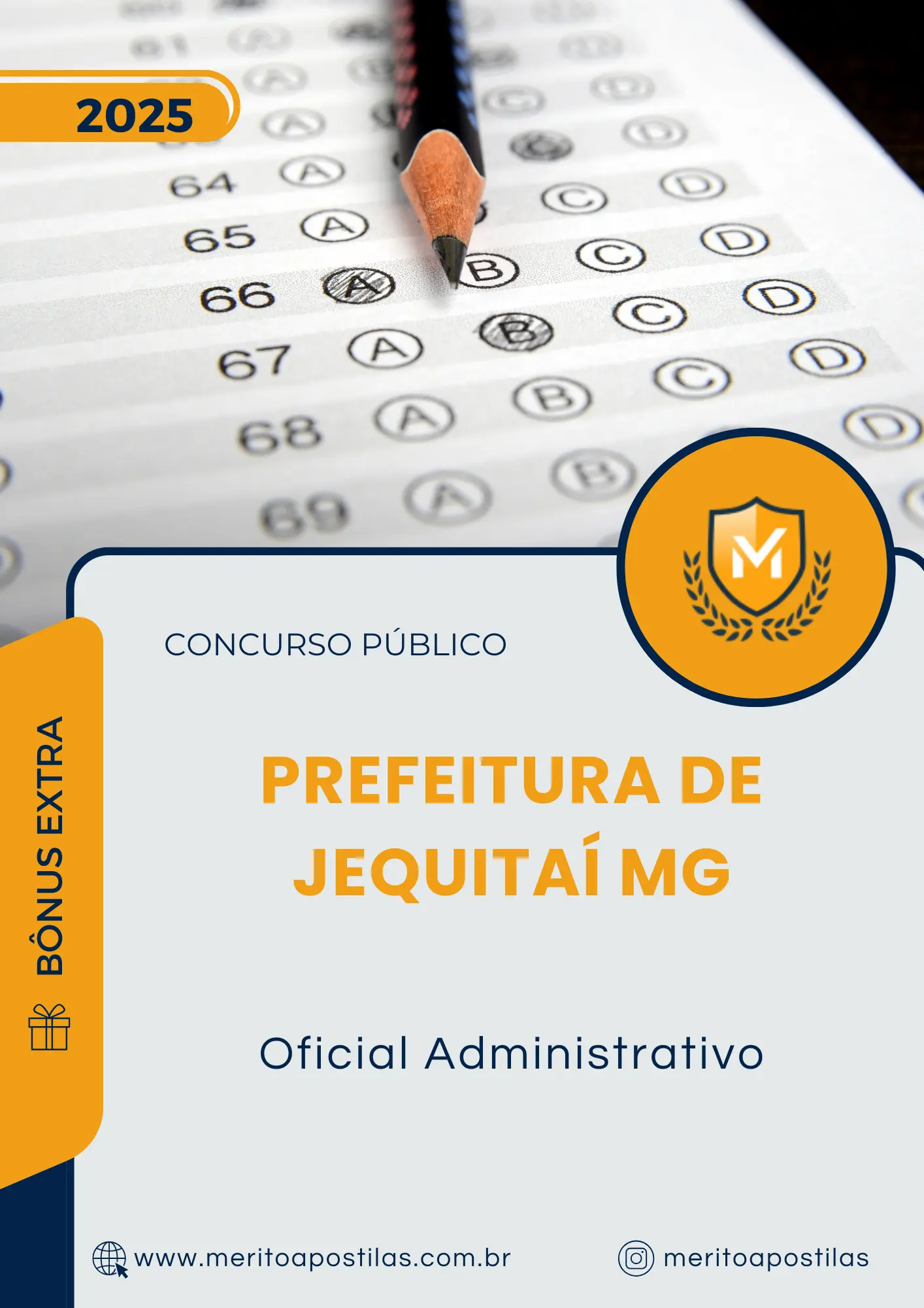 Apostila Oficial Administrativo Prefeitura de Jequitaí MG 2025