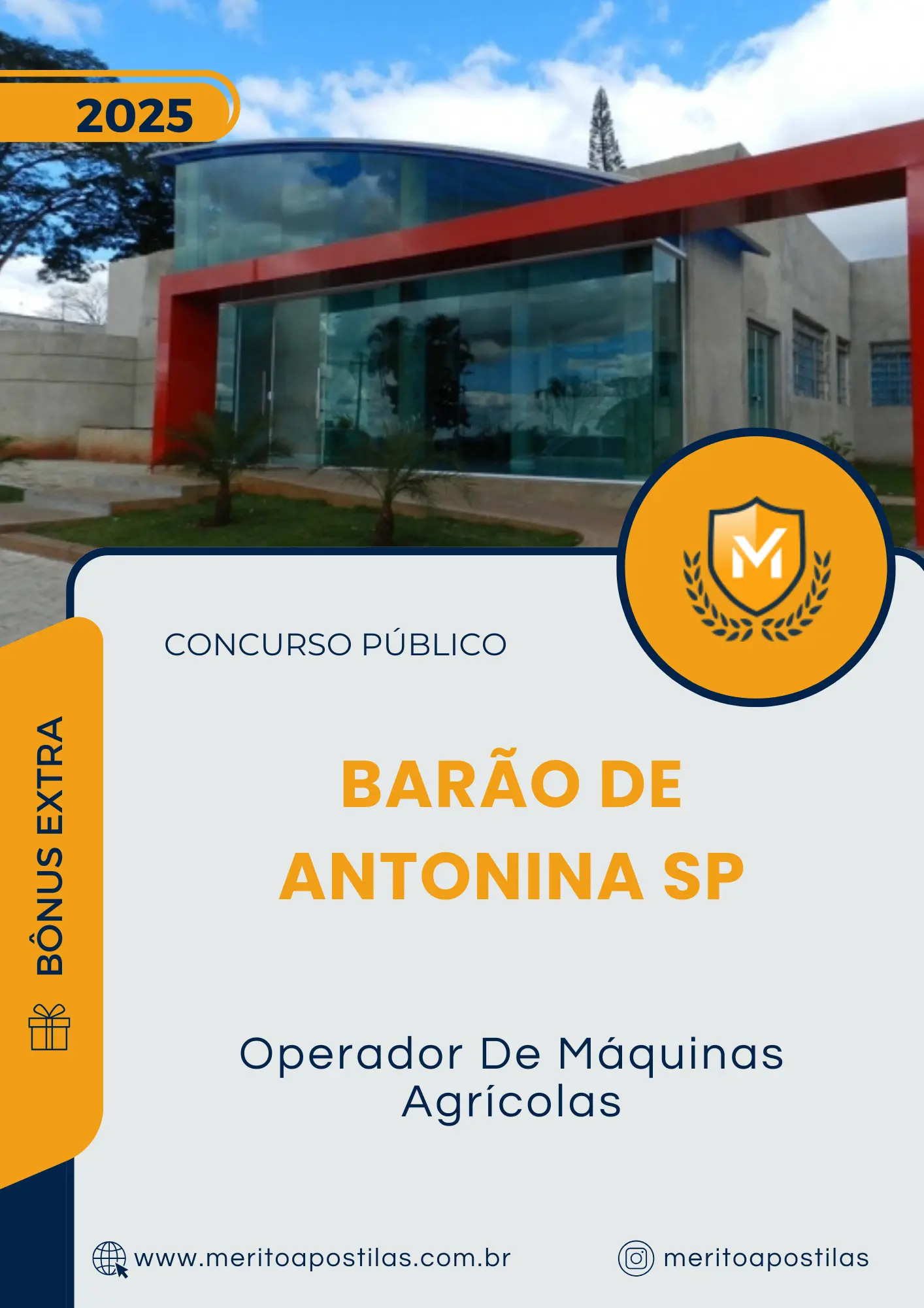 Apostila Operador De Máquinas Agrícolas Prefeitura de Barão de Antonina SP 2025