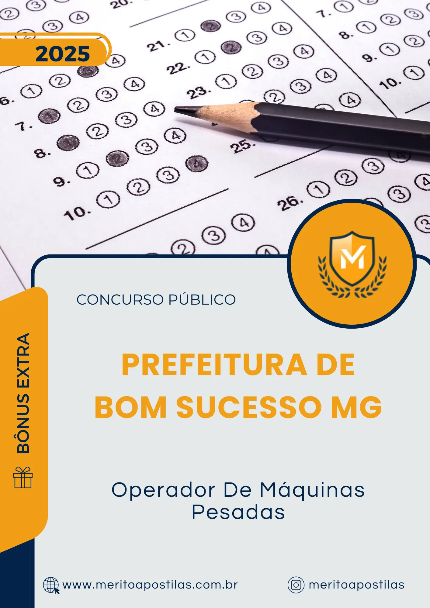 Apostila Operador De Máquinas Pesadas Prefeitura de Bom Sucesso MG 2025