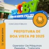 Apostila Operador De Máquinas Pesadas Tratorista Prefeitura de Boa Vista PB 2025