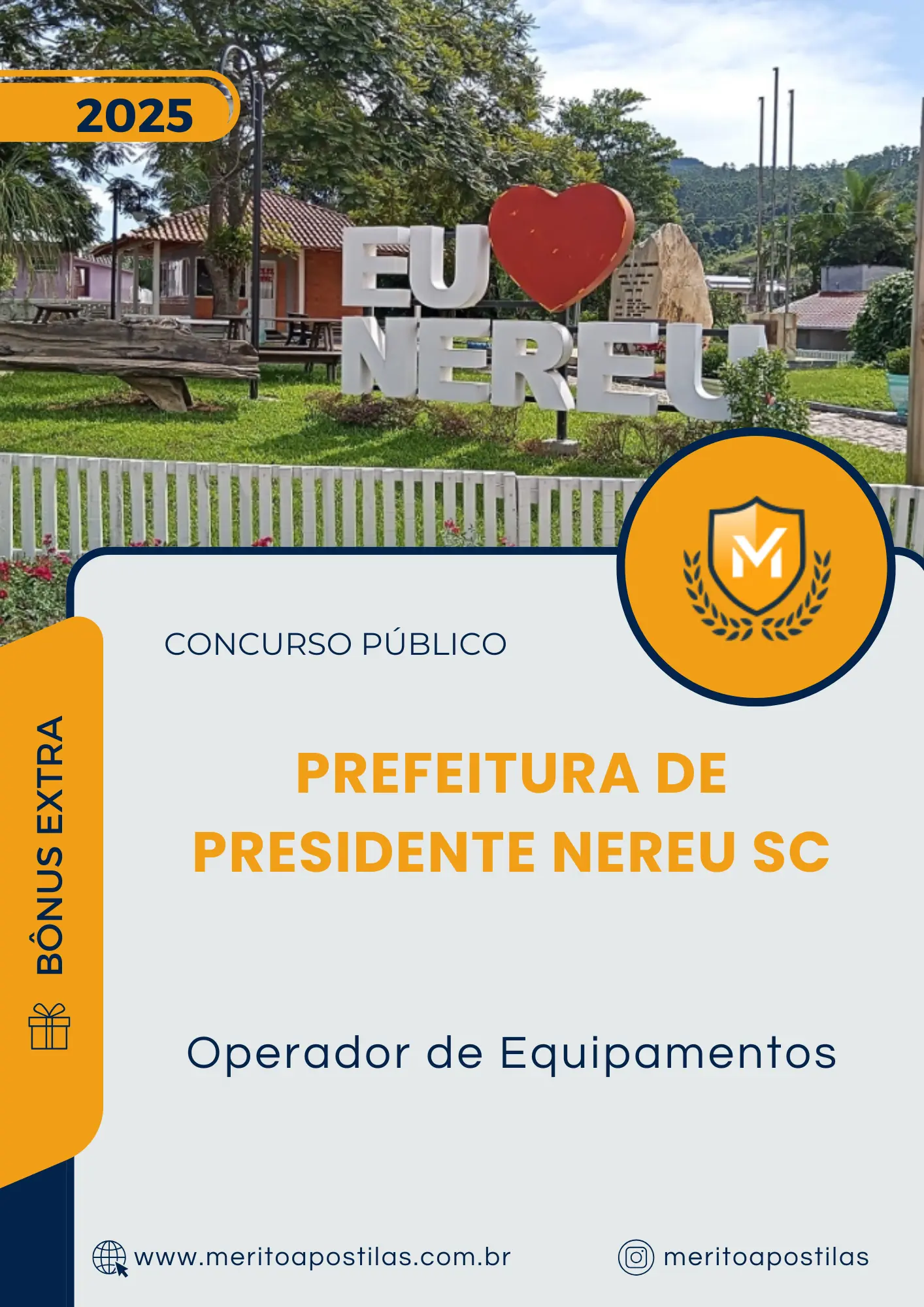 Apostila Operador de Equipamentos Prefeitura de Presidente Nereu SC 2025