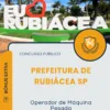 Apostila Operador de Máquina Pesada Prefeitura de Rubiácea SP 2025